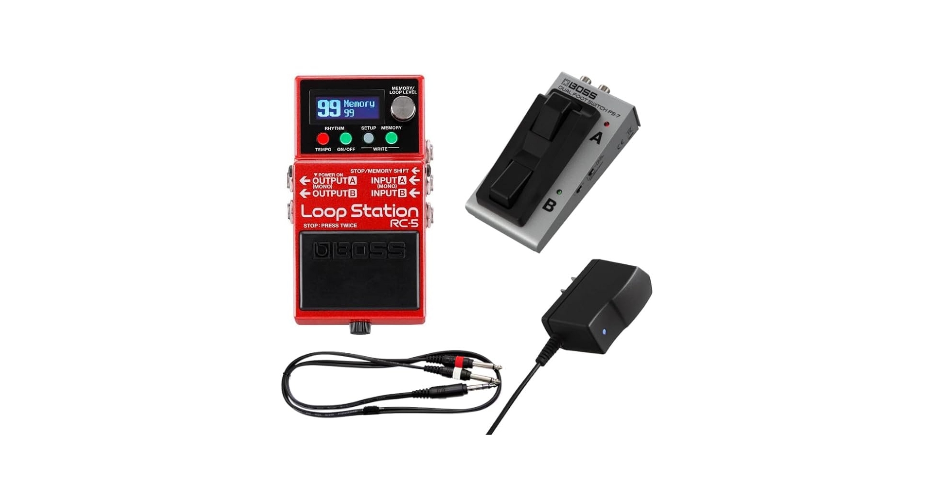 Amazon | BOSS ボス RC-5 Loop Station ルーパー + FS-7 Dual